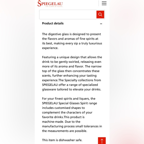 Set of 4 new Spenglau crystal digestif spirit glasses . - Picture 5 of 5